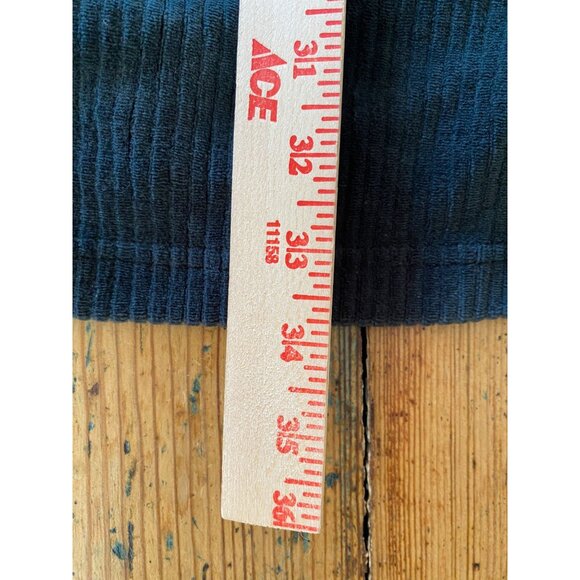 Sold
WallFlower Womens Corduroy Overall Dress L Green Crossback With Side Button - Picture 7 of 8